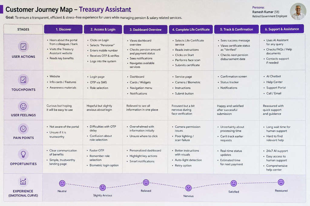 Redesigning Treasury Services — AI-Powered Assistant